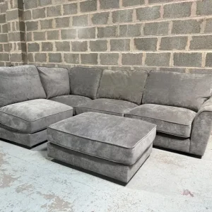 Furniture Village Legend Corner Sofa – Kingston Grey