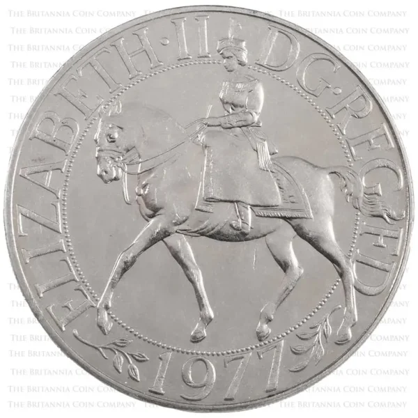 Silver Jubilee Elizabeth II Crown Coin