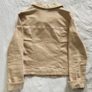 Denim Jacket By F & F Short Pink Size 10 With Stretch - Image 2