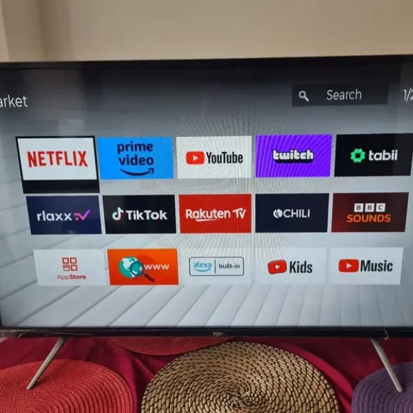 43 inch Polaronoid smart TV with WiFi and Freeview HD