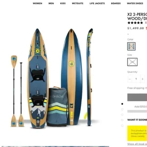 Paddle board with kayak conversion