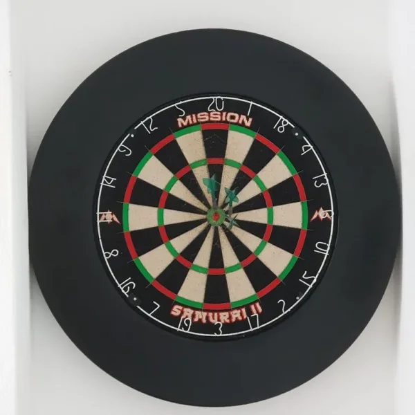 Dart board + Surround + Darts + Wall mount bracket