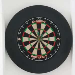 Dart board + Surround + Darts + Wall mount bracket