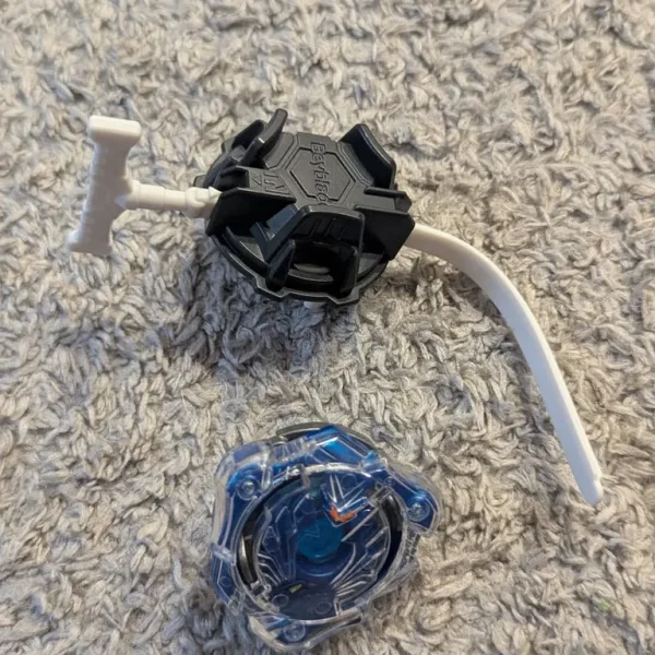 Valkyrie Wing Accel Beyblade with launcher