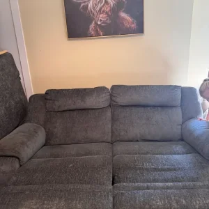 Ex DFS sofa and 2 arm chairs - Image 2