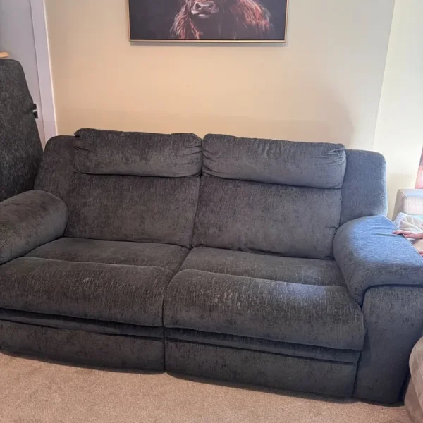 Ex DFS sofa and 2 arm chairs