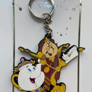 Disney Beauty and the Beast keychain