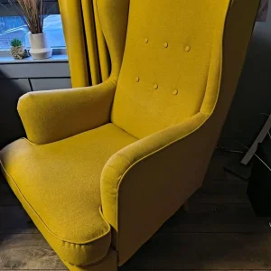 2x Habitat wingback armchairs