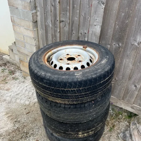 15-inch steel wheels for Transit custom van