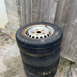 15-inch steel wheels for Transit custom van