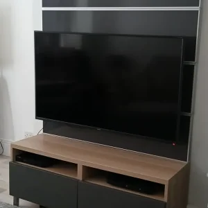 IKEA TV STAND AND BACK PANEL ONLY