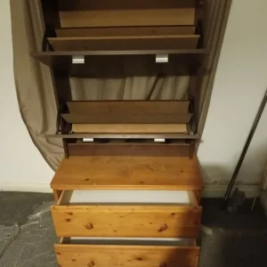 Shoe rack and draw pair - Image 2