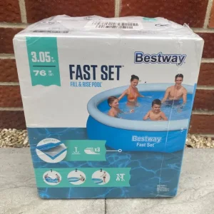 10ft Fast Set Fill & Rise Garden Pool - Image 2