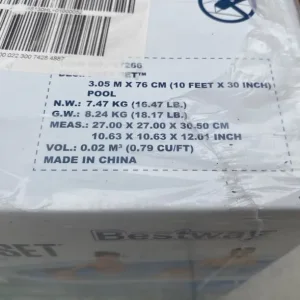 10ft Fast Set Fill & Rise Garden Pool - Image 6