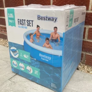 10ft Fast Set Fill & Rise Garden Pool