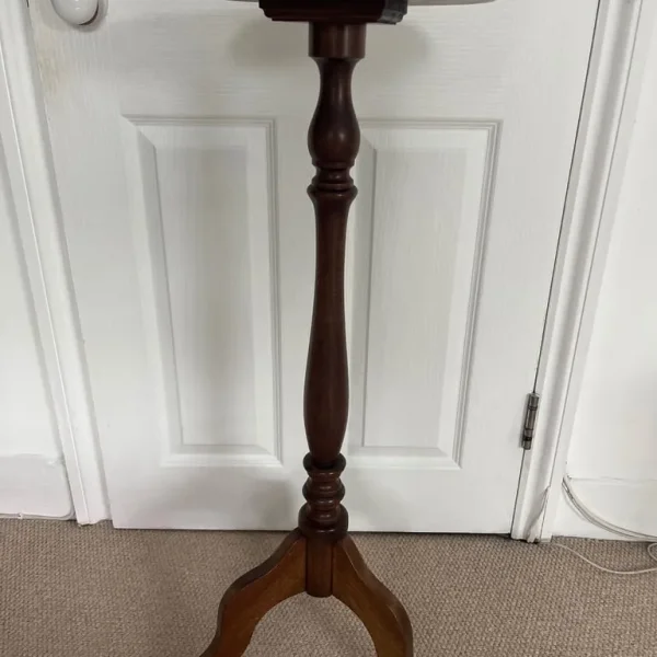 Mahogany plant stand