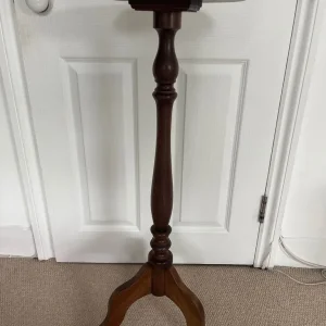 Mahogany plant stand