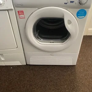 WHITE CANDY CONDENSER DRYER WITH SEVERAL DRYING SETTINGS