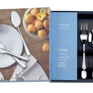 Arthur Price 24 Piece Stainless Steel Cutlery Set (6 Place)