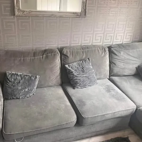 L-shaped sofa