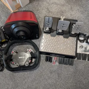 Thrustmaster TS-XW Racer Wheelbase with Sparco P310 Steering Wheel and T-LCM Load Cell Pedals - Image 4