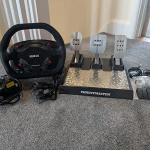 Thrustmaster TS-XW Racer Wheelbase with Sparco P310 Steering Wheel and T-LCM Load Cell Pedals