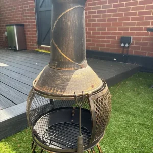 Medium Steel Chiminea -- Unused - Image 2