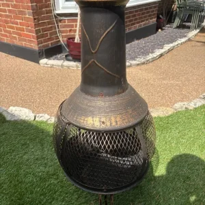 Medium Steel Chiminea -- Unused - Image 3