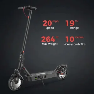 🛴 iScooter i9 Max – 500W Electric Scooter with LED Display and Foldable Design - Image 3