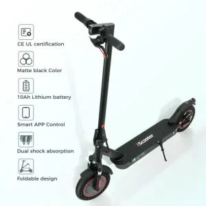 🛴 iScooter i9 Max – 500W Electric Scooter with LED Display and Foldable Design - Image 5