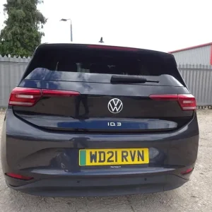 2021 Volkswagen ID3 Family Electric Auto – Side Damage, Starts and Drives, Repairable - Image 3