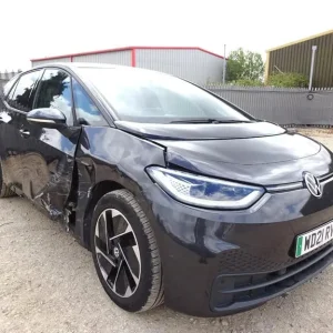 2021 Volkswagen ID3 Family Electric Auto – Side Damage, Starts and Drives, Repairable - Image 5