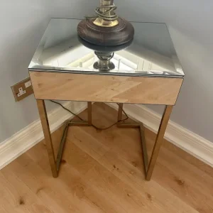 Glass occasional table