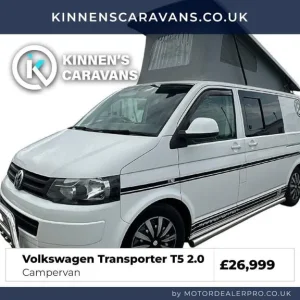 2014 Volkswagen Transporter T5 2.0 Campervan - Image 2