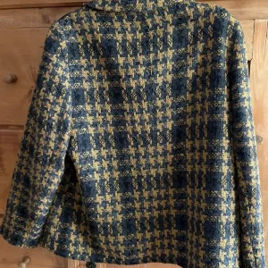Green and Yellow Checked Jacket - Image 6