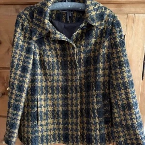 Green and Yellow Checked Jacket