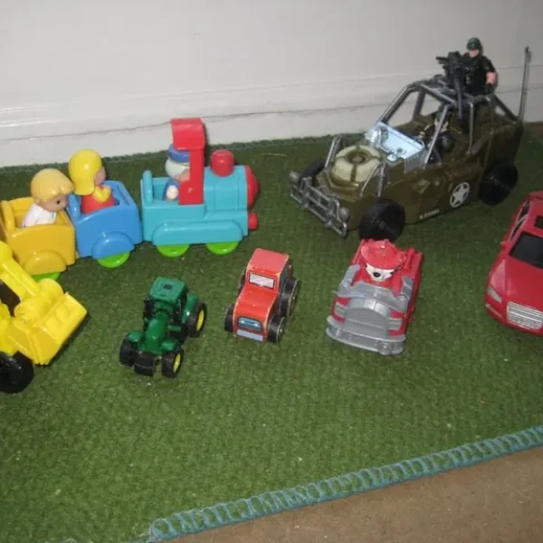 Variety of Toy Vehicles
