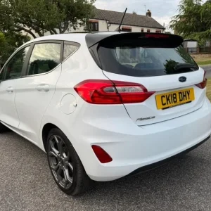 2018 Ford Fiesta 1.0T Zetec 5 Door – Bright White, Good Condition, Just Serviced - Image 3