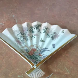 Chinese inspired gilt-edged trinket dish - Image 3