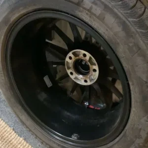 X4 Mercedes Benz black alloy wheels with tyres - Image 6