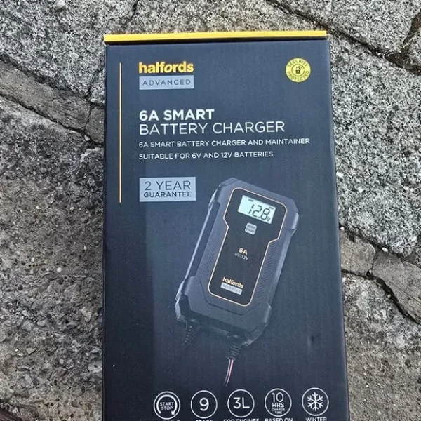 Halfords 6A battery charger