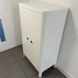 IKEA BUSUNGE Wardrobe - White - Image 5
