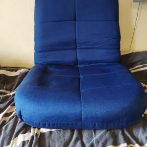 Gaming chair cushioned, not much used, adjustable back