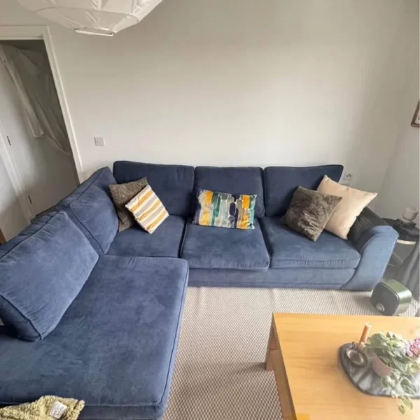 Navy Blue Sofa