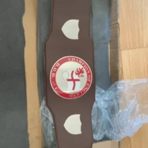 English title boxing belt