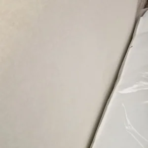 Double 4ft6in divan bed set – natural fabric, no storage, fully assembled - Image 4