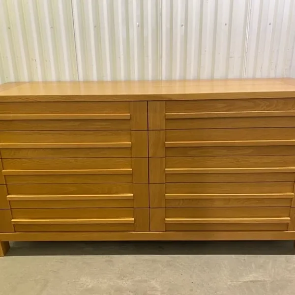 M&S Sonoma Oak dresser 10 drawer chest