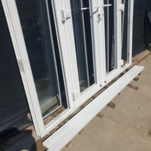 UPVC French Patio Doors with Side Windows - Image 3