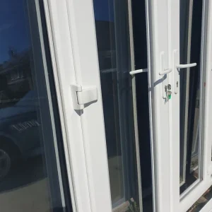 UPVC French Patio Doors with Side Windows - Image 5