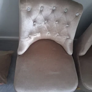 Velvet chairs